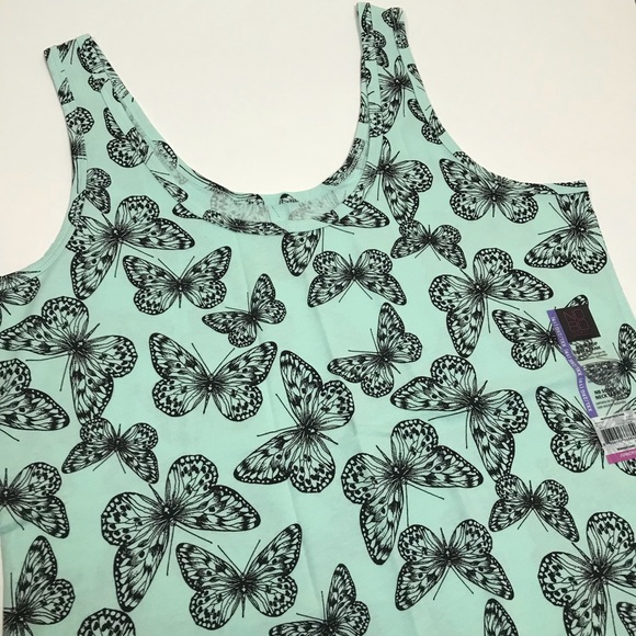 No Boundaries Tops - Tank Top No Boundaries Butterfly 🦋 Juniors 2XL